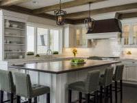 Kitchen Island with Stools