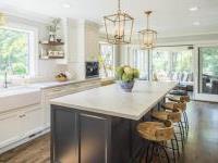 Kitchen Opens to Sunroom